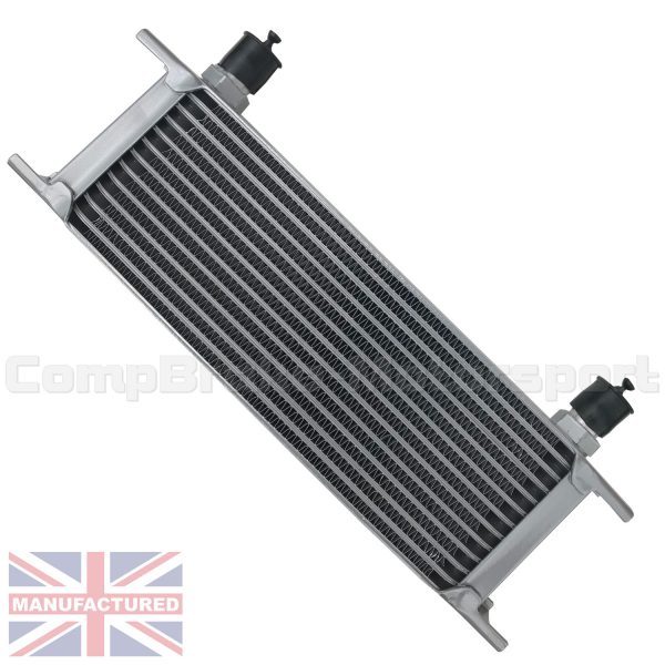Universal 13-Row Aluminum Oil Cooler Kit - 10AN Fittings For Engine, Transmission & Coolant