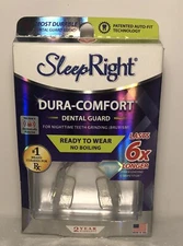 SleepRight Dura-Comfort Dental Guard Mouth Guard Teeth Grinding Protection NEW