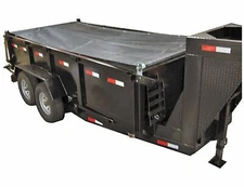 Mesh Tarp / Hardware Kit,6 x 14 Ft. BUYERS PRODUCTS DTR6014