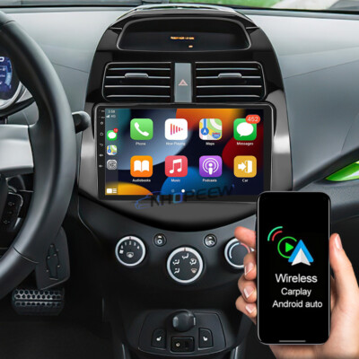 Apple CarPlay Car GPS Radio Stereo For Chevrolet Spark 2010-2015 Android 12 32GB