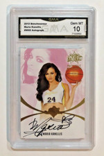 Graded 2012 Benchwarmer Maria Kanellis Autograph Card