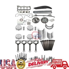 G4NA Engine Rebuild Kit - Crankshaft Rods and Timing Chain Fits for Hyundai Kia