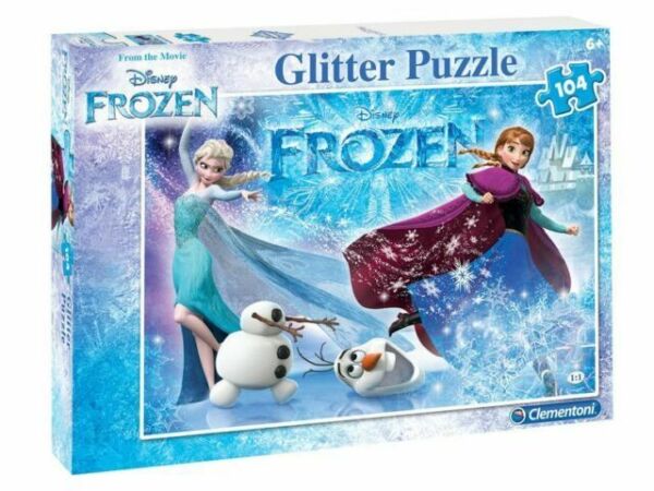 Glitter Puzzle Disney Frozen Clementoni 104 PC Jigsaws for sale online | eBay