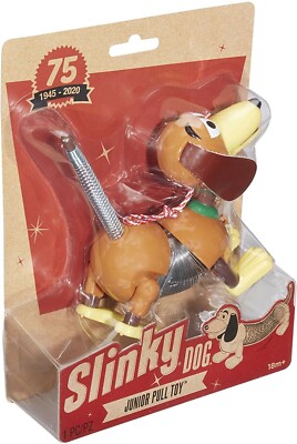 SLINKY DOG Junior Pull Toy - 75th Anniversary - Retro - Disney Pixar Toy Story
