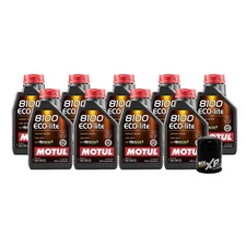 9L Motul 8100 ECO-LITE 0W20 Wix XP Filter Motor Oil Change Kit API SP-RC