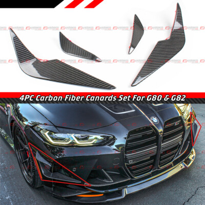 For 2021-2026 BMW G80 M3 G82 G83 M4 Carbon Fiber Bumper Aero