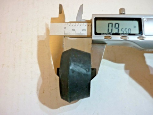 (4 per Lot) Shock Absorbing Bushing 1" ID x 1" Height x 1.85" Width, 76-57-0002 - Picture 3 of 4
