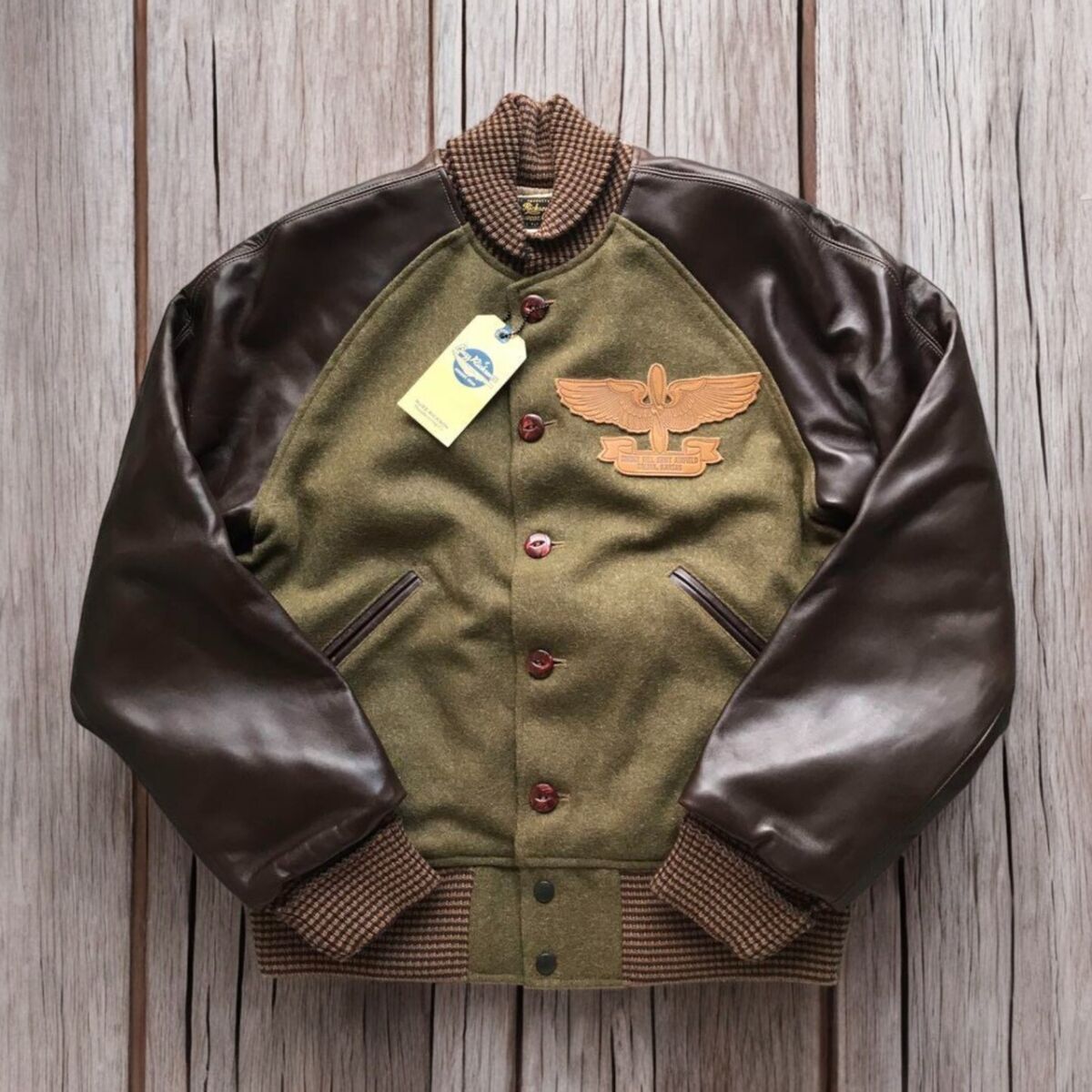 BUZZ RICKSON'S Air Field Memorial Jacket Br11117 Men's #EA BUZZ RICKSON'S Air Field Memorial Jacket Br11117 Men's #EA