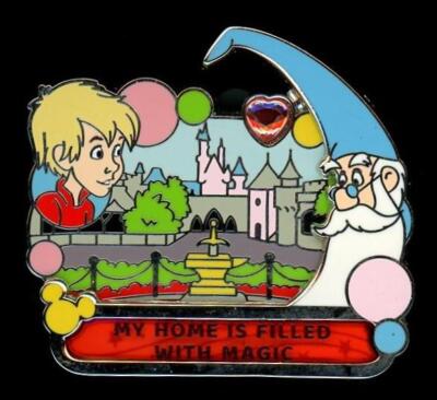 DLR Disneyland is Home Merlin Arthur Tomorrow LE Disney Pin 149436 | eBay