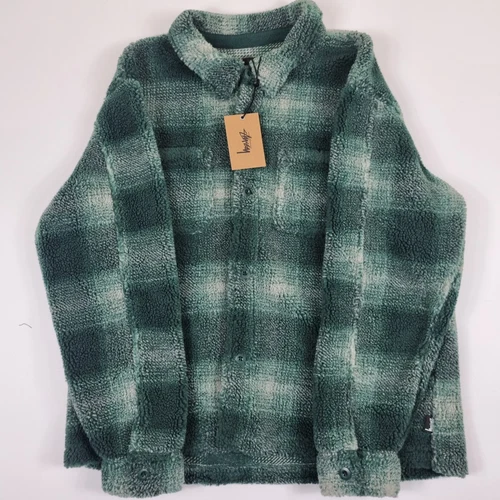 Stüssy Plaid Sherpa Shirt
