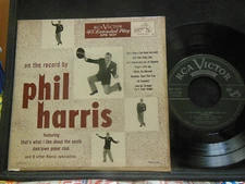 Phil Harris & His Orchestra – On The Record, EPB 3037, 2 x 45 RPM VG+ (24I)