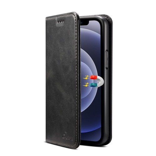 Funda de cuero abatible horizontal con soporte y ranuras para tarjetas y billetera para iPhone CALIDAD - Imagen 4 de 16