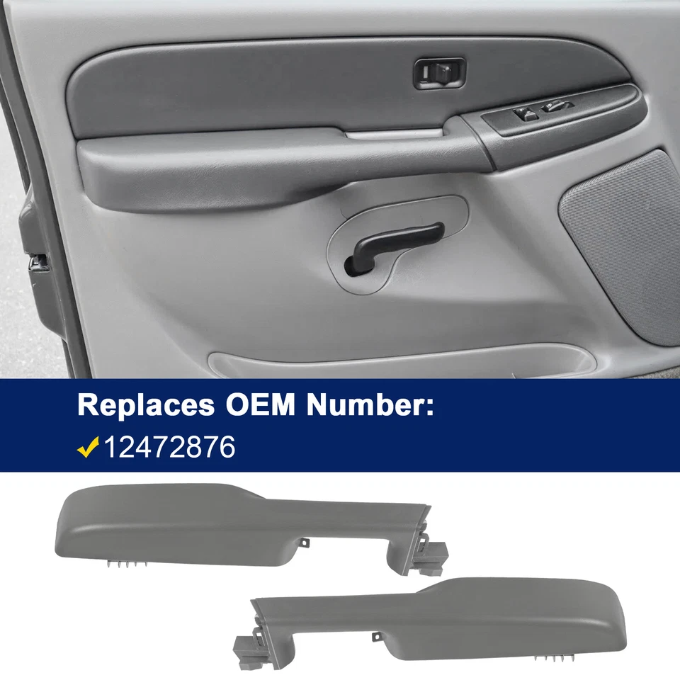 Pair Door Armrest Handle Replacement 88981574 For 99-06 Chevy Tahoe 12472876 - Imagem 3 de 4