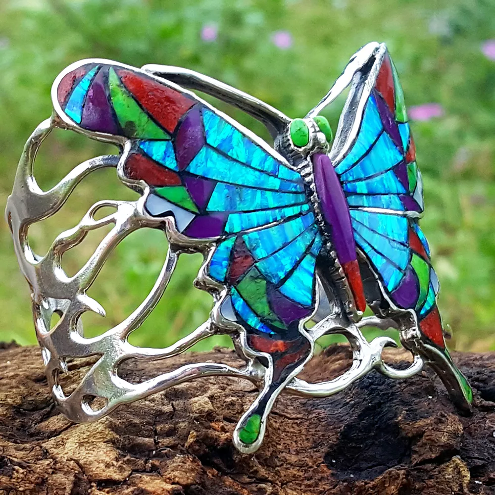 Butterfly cuff bracelet deals