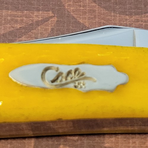 CASE XX Knife Made in USA 2012 61953L SS Liner Lock Jigged Marigold Bone LIMITED - Picture 5 of 11
