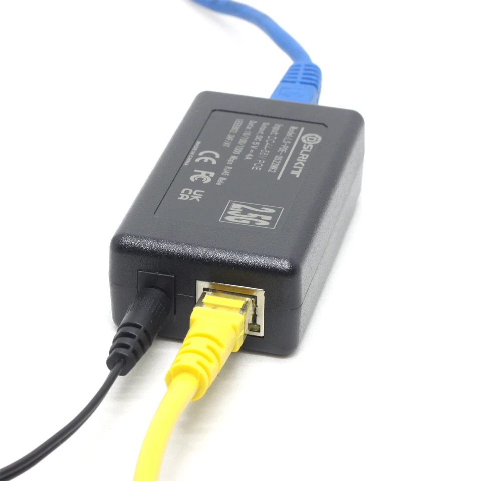 2.5G Gigabit Active PoE Splitter TYPE-C 5V 4A 20watt USB 1000m Ethernet 802.3at - Image 3 of 4