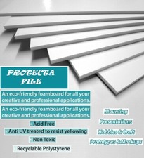 A1 - White Foam Board 5mm (10 Sheets)  WHITE , High Quality Guaranteed