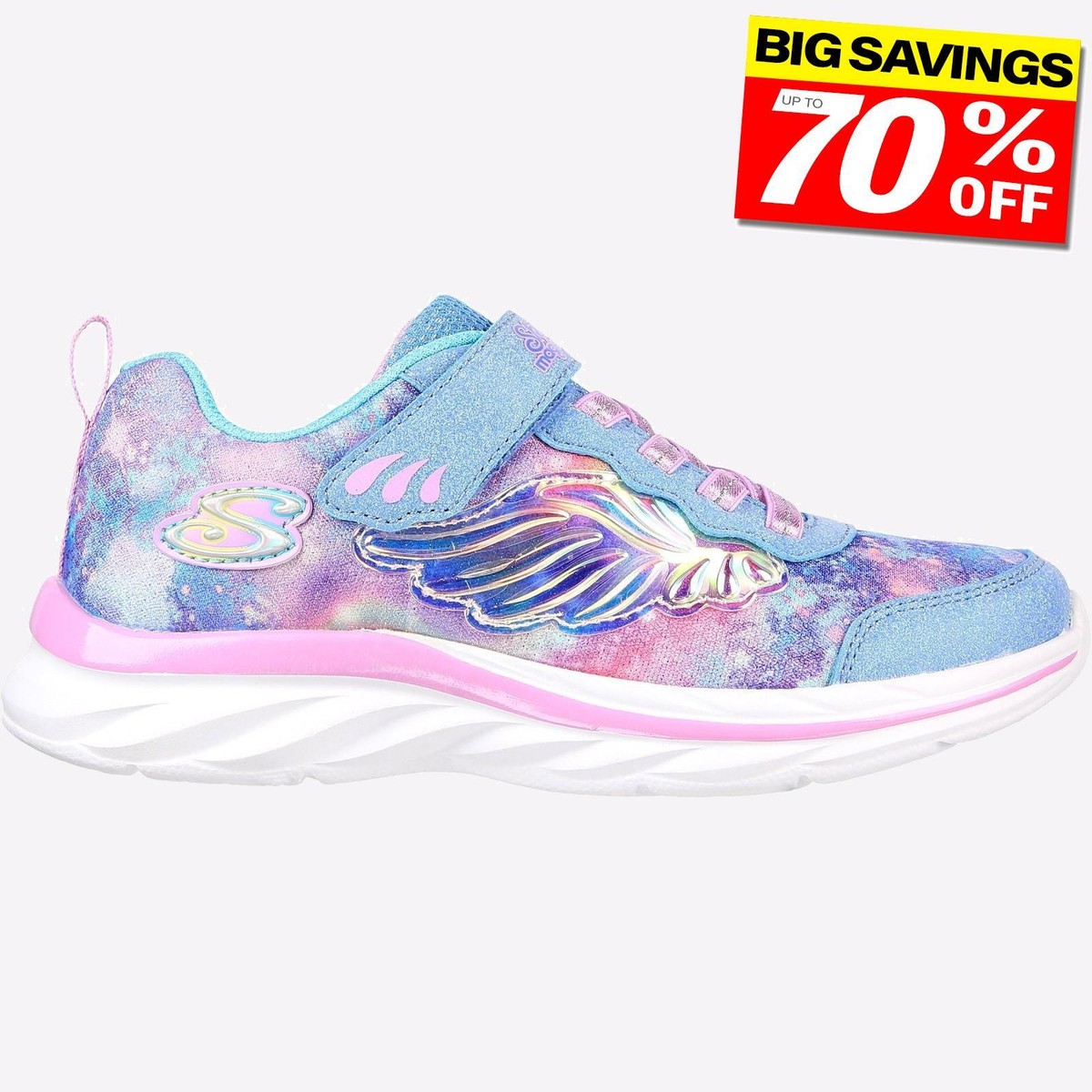 Junior skechers memory foam clearance