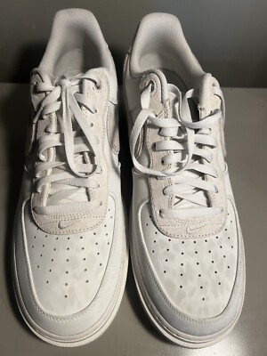Size 15 - Nike Air Force 1 Luxe Triple White for sale online | eBay
