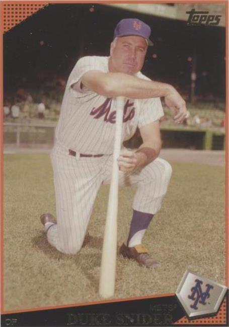 2009 Topps Updates & Highlights - Duke Snider #UH47 - 1 of 1