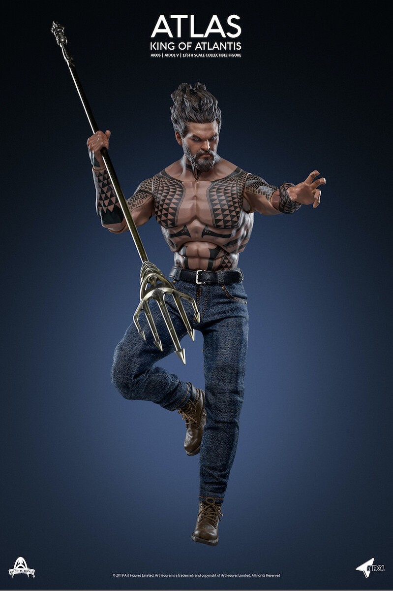 Art Figures Aquaman ATLAS THE KING OF ATLANTIS Collectible Figure