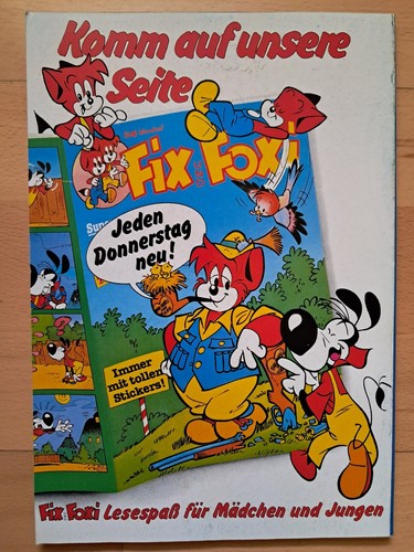 Fix + Foxi Sammelband Nr.400 von 1993 mit Poster David Hasselhoff - TOP Z0 - Picture 5 of 6