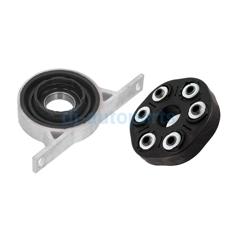 Driveshaft Center Carrier Support Bearing & Flex Disc Kit For BMW E65 E66 745Li Foto 2 de 2