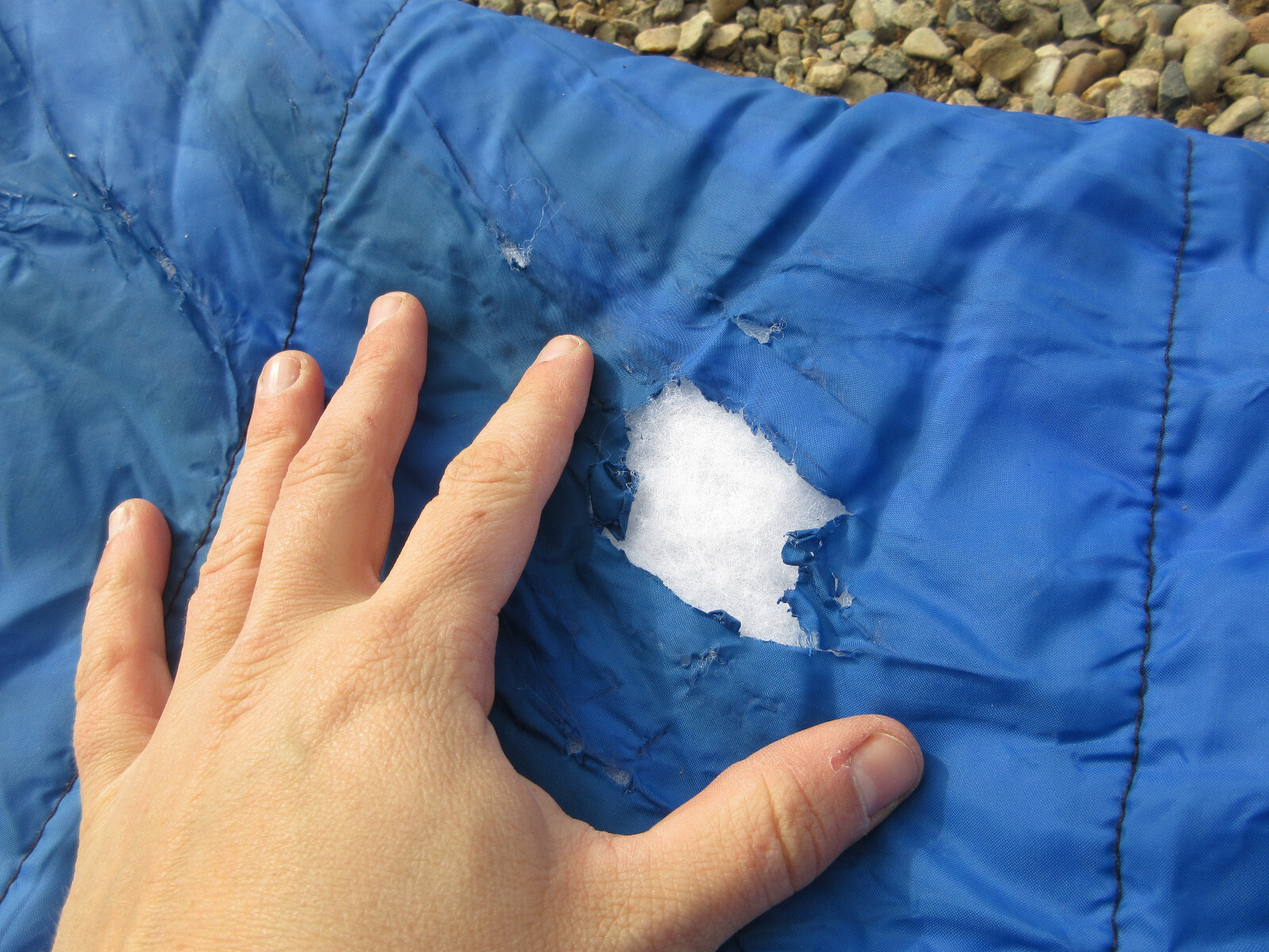 Kelty Clear Creek 20 Degrees Tapered 32x80 Sleeping Bag Dacron Hollofil