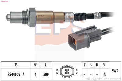 EPS 1.998.343 Lambda Sensor for HYUNDAI KIA