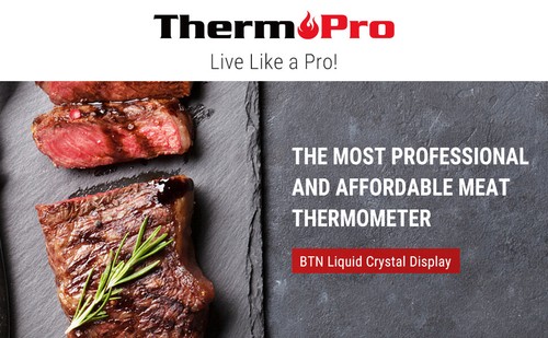 ThermoPro TP620 Instant Read Meat Thermometer with Thermocouple Sensor, Ambidext - Afbeelding 7 van 12