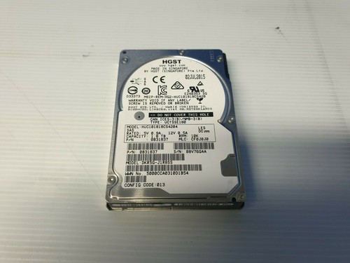 HGST HUC101818CS4204 1.8TB SAS 2.5 inch 128MB 10000RPM 12GB HDD Drive 0B31837 - Picture 1 of 3