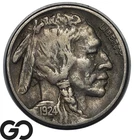 1924-S Buffalo Nickel *Key Date* XF+, Hard To Find RARE Piece
