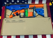 Nerf Fortnite BASR Bolt Action Blaster - Includes Gun 3 Targets 12 Darts - NEW