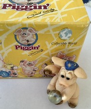 David Corbridge Piggin Pigs Collection Piggin’ Destiny 14060 VGC Boxed