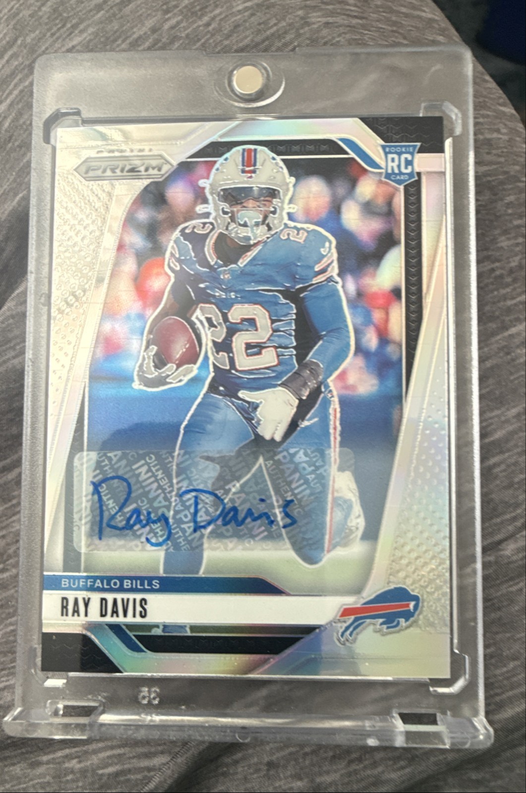 2024 Panini Prizm - Rookies Ray Davis #382 Silver Prizm Autographs (AU, RC)
