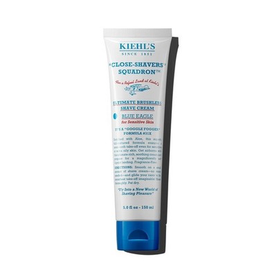 Kiehl's Close Shavers Squadron Ultimate Shave Cream Blue Eagle 5oz 100% Authenti