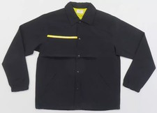 Ichika Nakano Coach Jacket Black Yellow Unisex Free Size