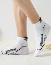 12 pair Set Mens Low Cut Ankle Athletic Cotton Breathable Running Socks, New
