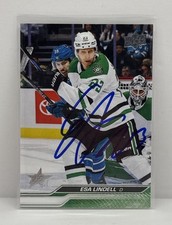 Esa Lindell Signed Autograph 2023-24 Upper Deck Card #310 Dallas Stars/Finland