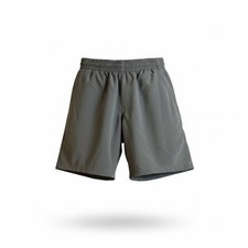 Boys Gray Athletic Shorts Size Youth L Boys 10 To 12 Preowned 2 Pockets