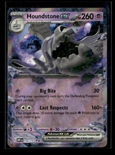Houndstone ex 102/197 Double Rare Obsidian Flames Pokemon Holo Near Mint