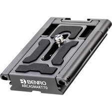 Benro 70mm Arca-Swiss Plate with Smartphone Adapter Phone Clamp ARCASMART70