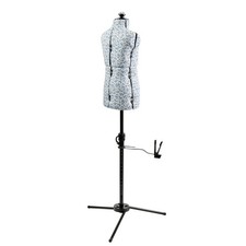 Ktaxon Black Female Mannequin Torso Dress Form Display W/ Black Tripod