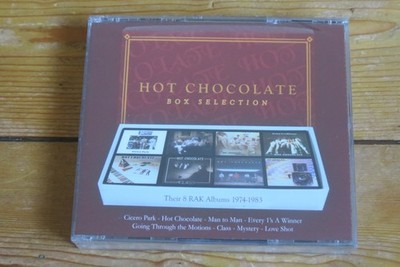 NEW/SEALED - 4 CD -  HOT CHOCOLATE Box Selection - 8 RAK albums 1974-83