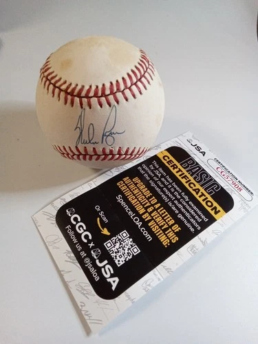 Nolan Ryan Signed Rawlings OAL Baseball JSA - DK