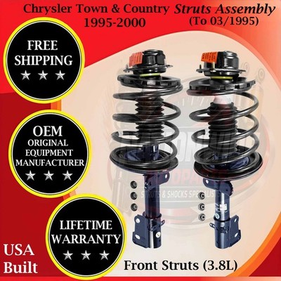 Monroe OEM Front Struts Assembly 1995-2000 Chrysler Town & Country 9 Yr.Warranty