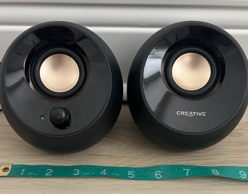 Głośniki biurkowe Creative Labs Creative Pebble USB 2.0 (CZARNE) DZIAŁAJĄ!! - Zdjęcie 2 z 8