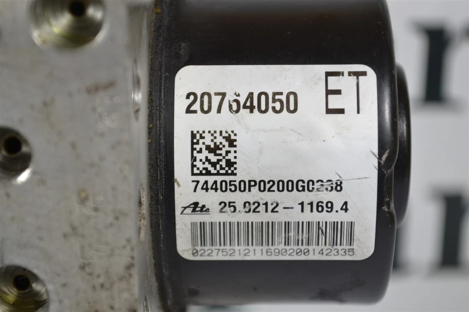 20764050 Chevrolet Cobalt 2009-10 ABS módulo de control de bomba de freno antibloqueo 5N3 157 Foto 4 de 4