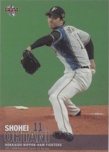 Shohei Ohtani 2017 BBM Infinity Brilliant Athlete BA03 Japan