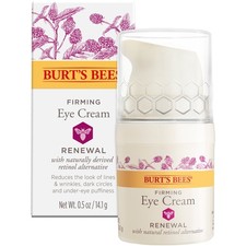 Burts Bees Renewal Firming Eye Cream Smoothing Hydrating Moisturizing Gel Serum